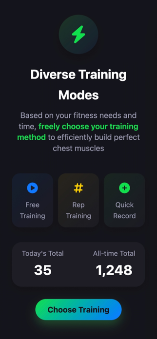 Push Up Tracker & record Screenshot 2 of 5