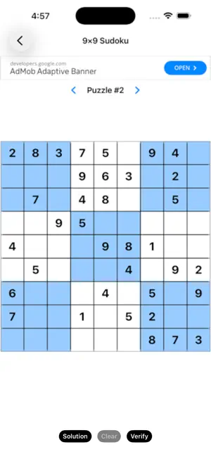 Sudoku_Titan screenshot 2