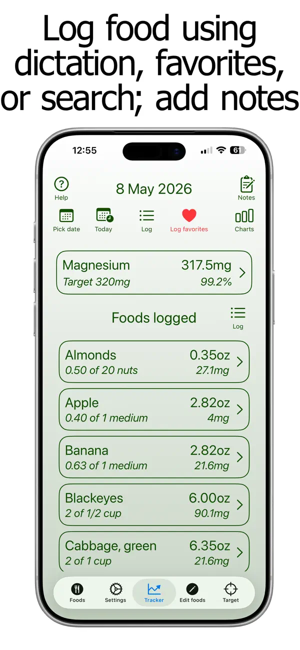 Screenshot #3 pour Magnesium Counter and Tracker