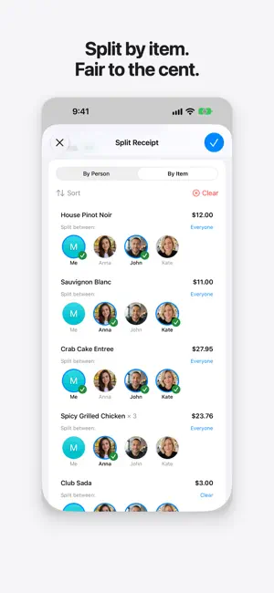 ReceiptSplit: Split & Scan screenshot 2