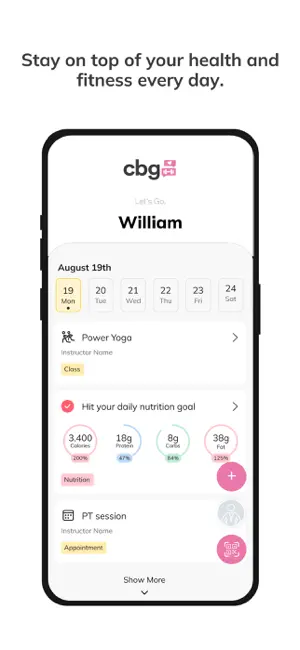 CBG Coaching screenshot 2
