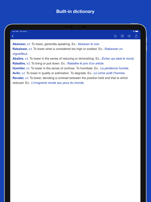 Screenshot #6 pour Mastering French Synonyms