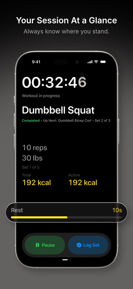Gym Workout Tracker - Specular screenshot 2