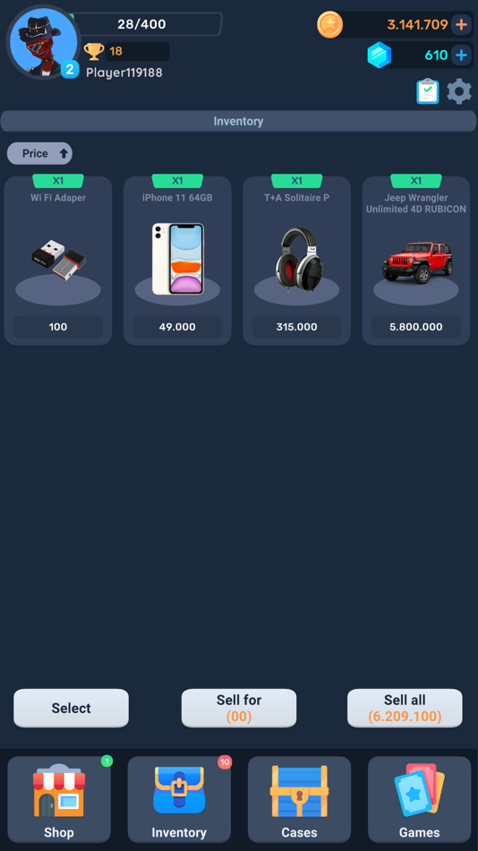 #5. TapCase - Case Simulator Items (iOS) By: Arman Eloyan IE