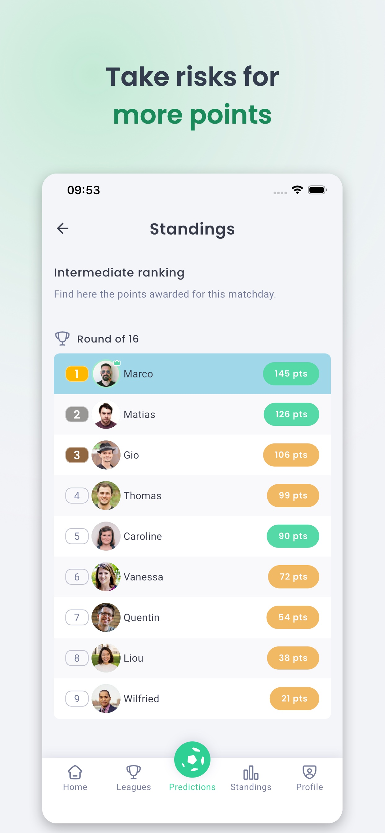 FunProno - Soccer predictions screenshot 4