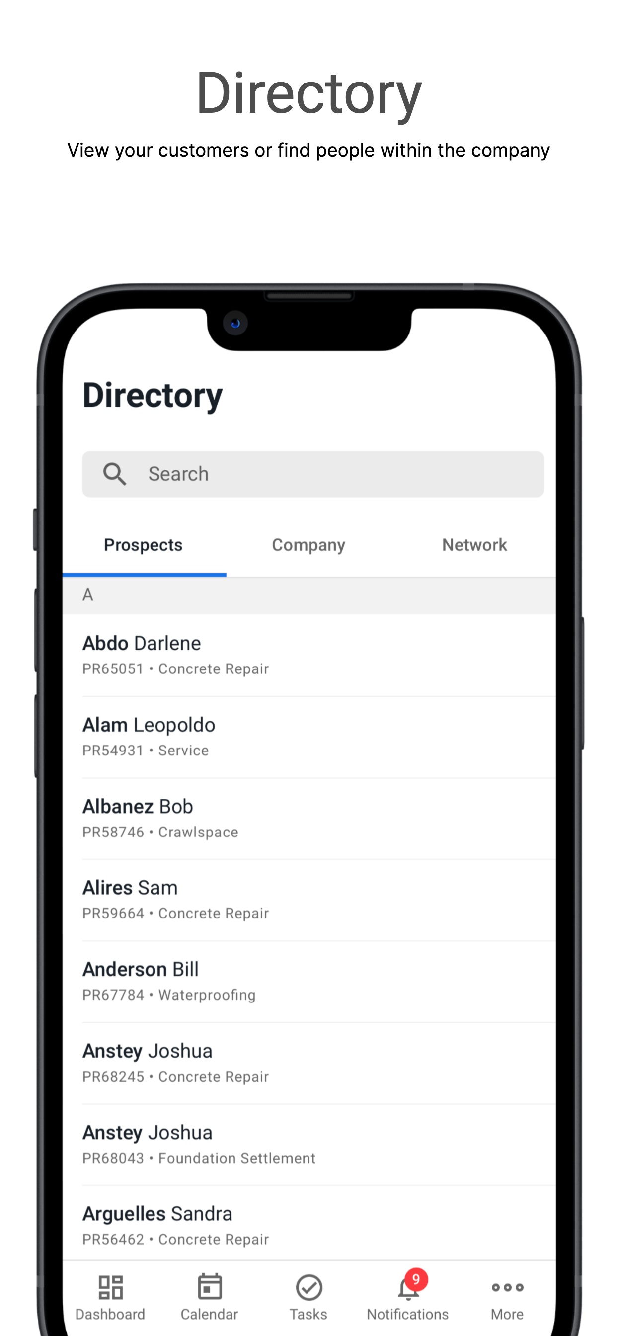 SalesView by Supportworks