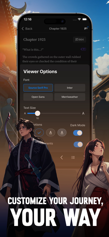 Wuxiaworld - Online Novels 的 App Store 截图 4