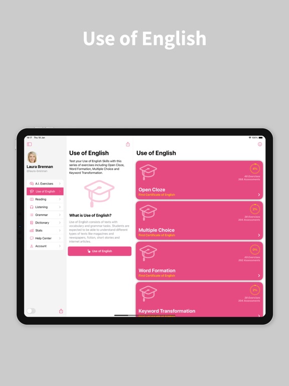 Screenshot #4 pour English B2 FCE