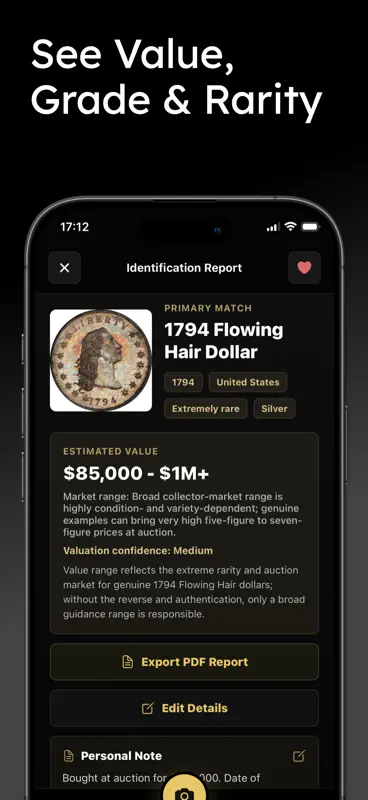 Coin Identifier: MintScope screenshot 2 of 8