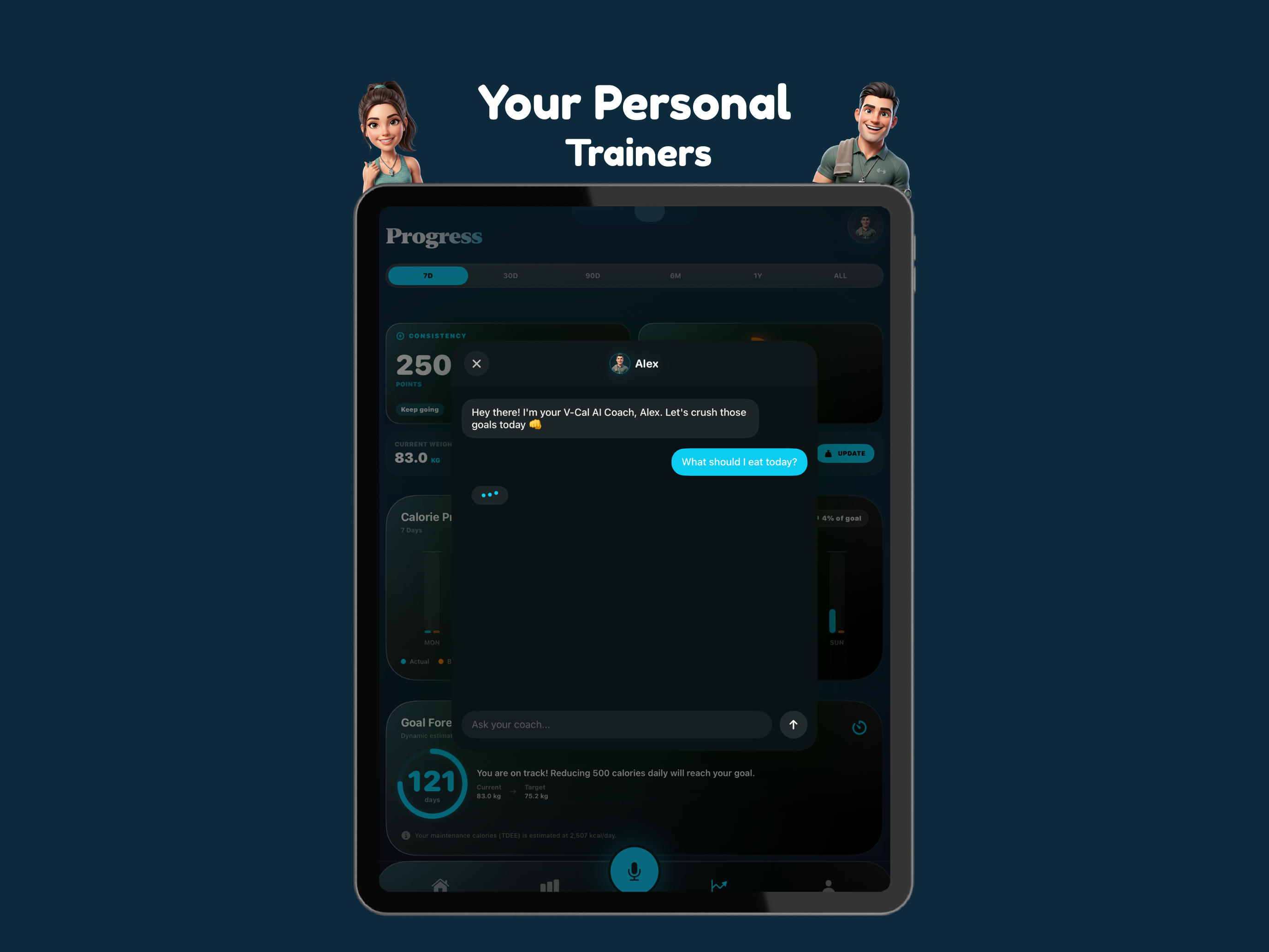 Calorie Tracker: VCal