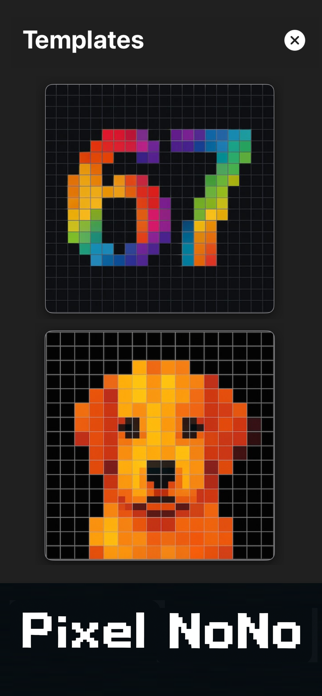 Pixel NoNo: 67 Pixel Art Maker Screenshot 2 of 7