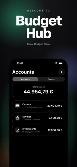 Budget Hub screenshot 1