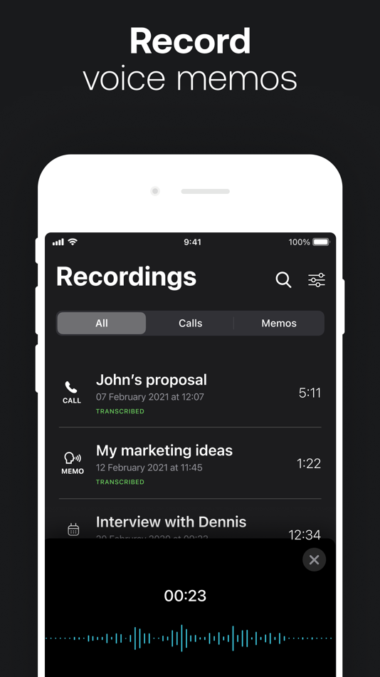 #3. TapeACall: Call Recorder (iOS) 由: Mosaic S.r.l.