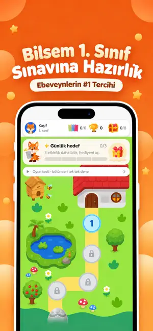 1.Sınıf Bilsem Sınavı Hazırlık screenshot 1