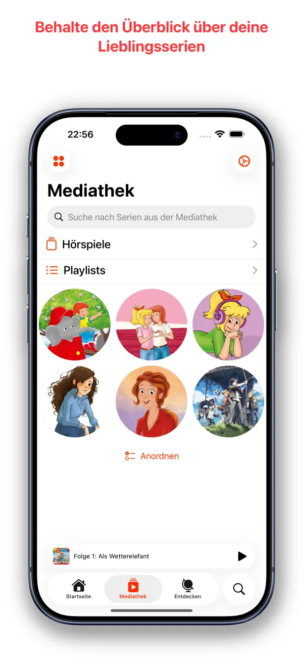 Hörspielzentrale iPhone App Screenshot 3 – Unterhaltung