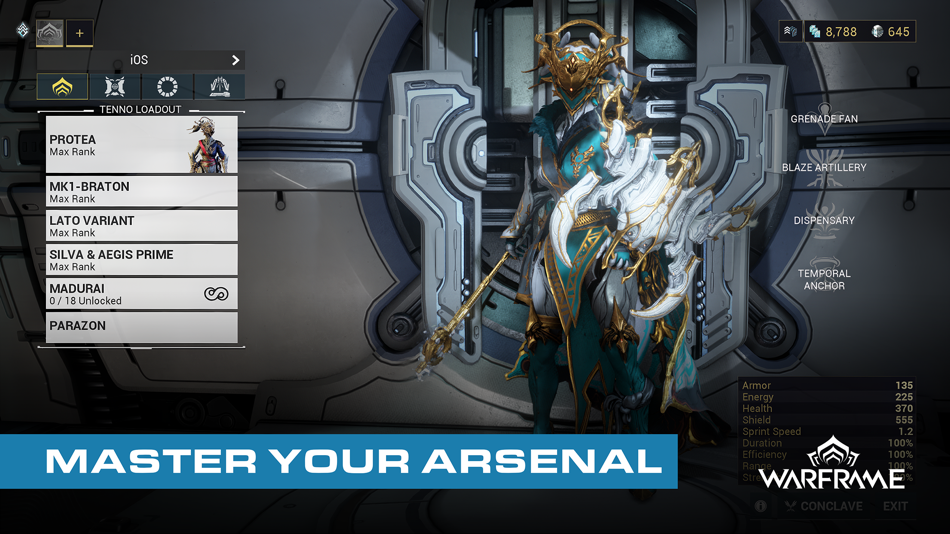 #5. Warframe (iOS) โดย: Digital Extremes