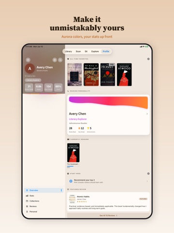 BookOwl: Reading Tracker ipad screenshot 3