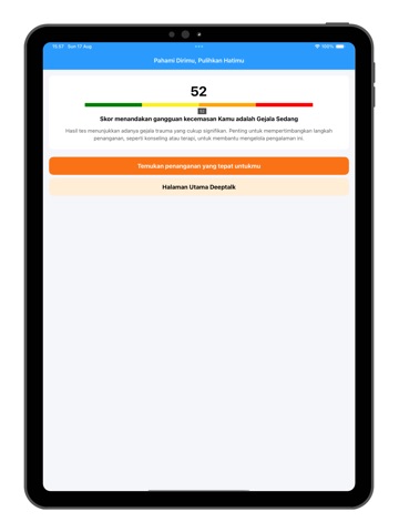 DeepTalk - Mental Health App iPad screenshot 4