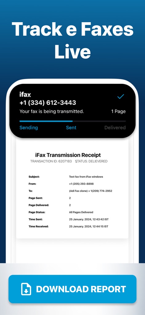 iFax App Send Fax From iPhone - Business App | MWM