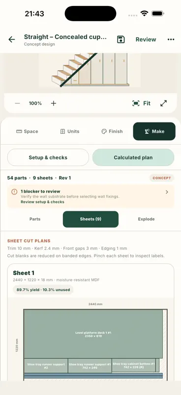 Understairs Planner screenshot 8 of 8