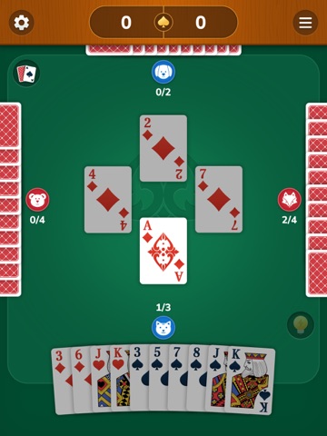 Spades - Classic Cards Game iPad screenshot