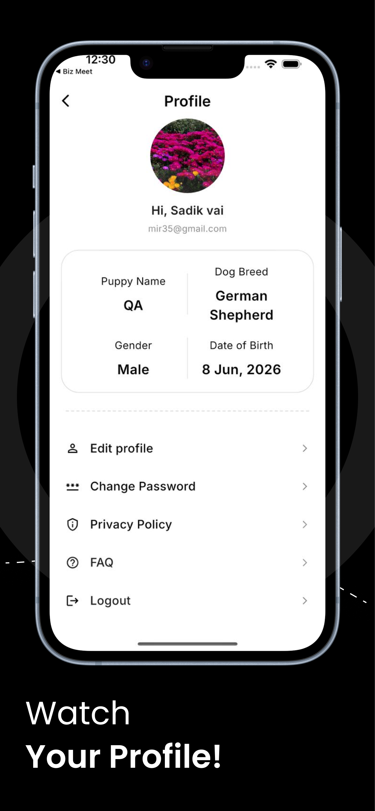 MY WOLF APP screenshot 5