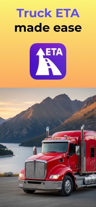 Trucker ETA Planner Screenshot 1 of 8