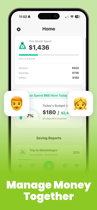 WeBudget: Shared Money Tracker Screenshot 2 of 5