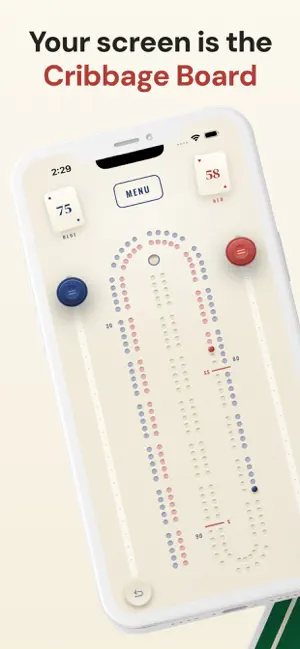 Muggins: Cribbage Board screenshot 1