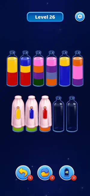 3D Colorful Sort™ Magic Water screenshot 2