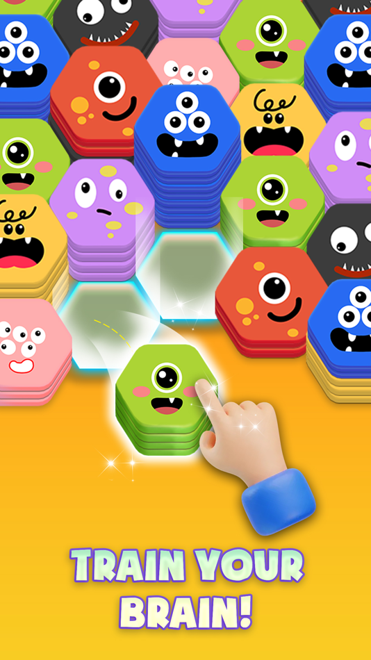 #2. Donut Stack Sort (iOS) 来自: Tran Tien Thanh