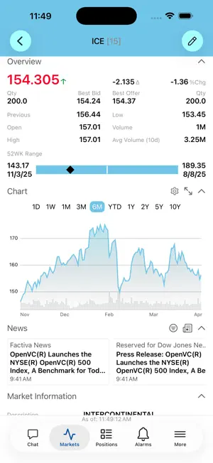 ICE mobile screenshot 2