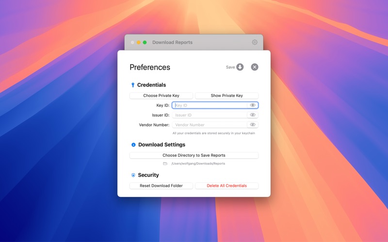 Download Reports screenshot 3