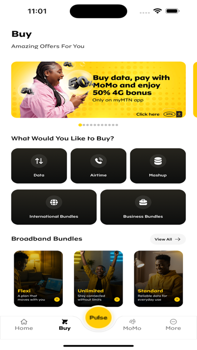 My MTN Ghana screenshot