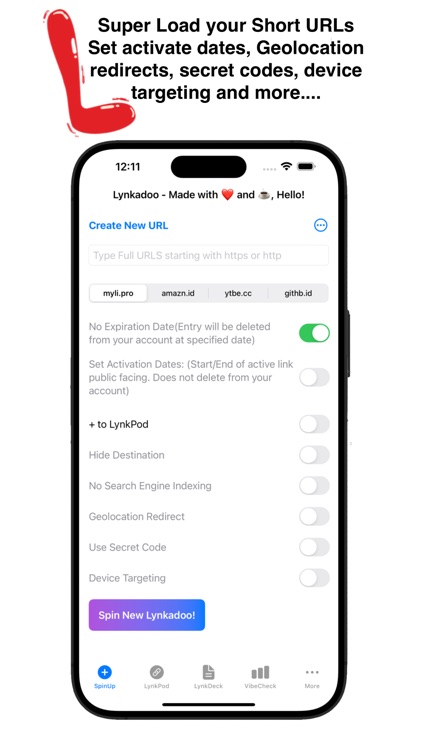 Lynkadoo - URL Shortener