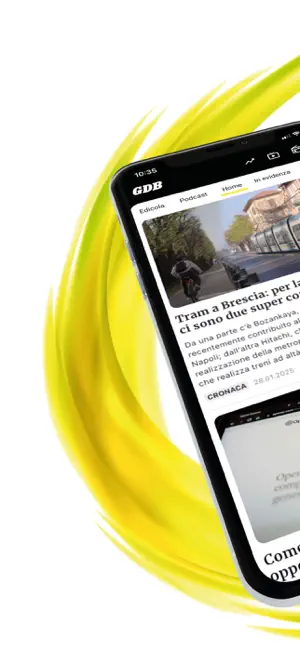 Giornale di Brescia GDB iPhone screenshot 1