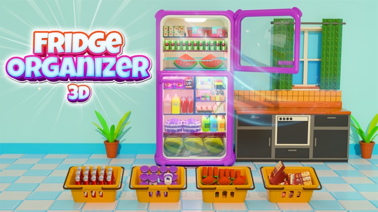 Fridge Organizer 3D Game