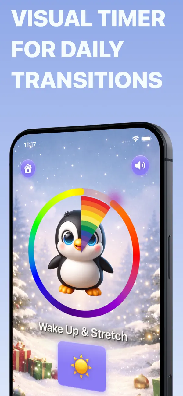 Visual Timer routine screen