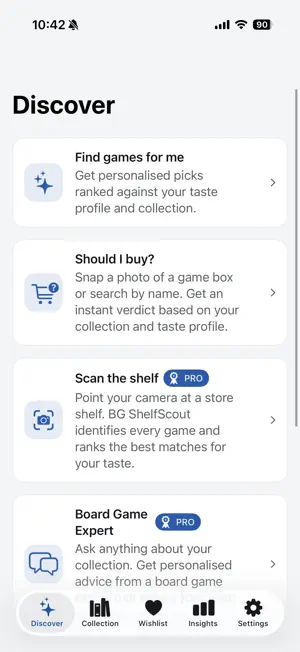 BG ShelfScout screenshot 1