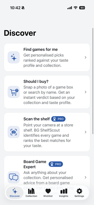 BG ShelfScout Screenshot 1 of 9