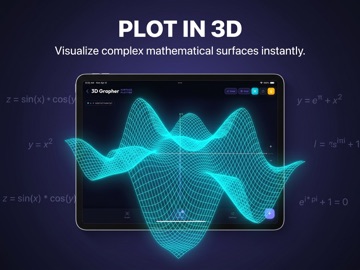 3D Grapher: AR Calculator iPad screenshot