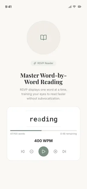 FlashRead: Speed Reading screenshot 3