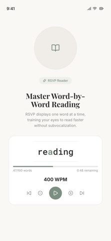 FlashRead: Speed Reading Screenshot 3 of 7