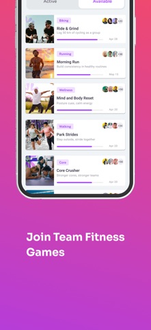 The FitCorp screenshot