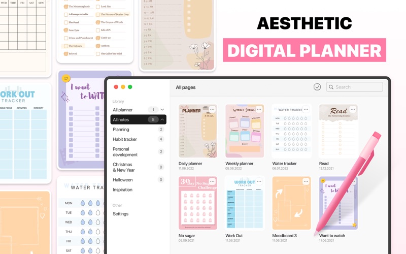 Digital Planner - Goal Tracker Screenshot