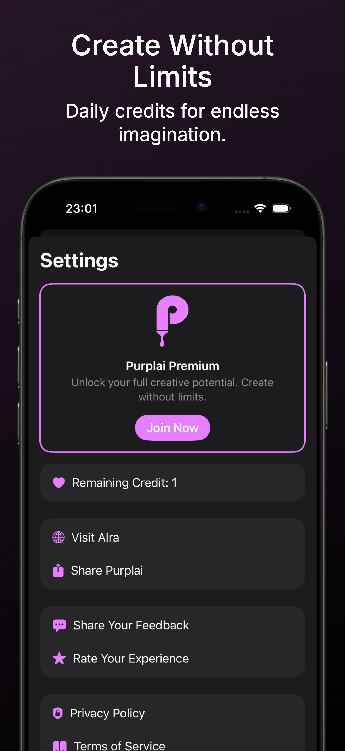 Purplai - AI Art Generator screenshot 5