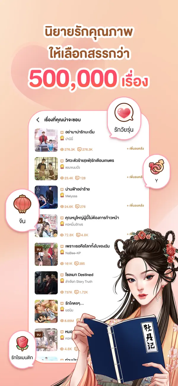 Screenshot #2 pour ธัญวลัย - นิยายออนไลน์