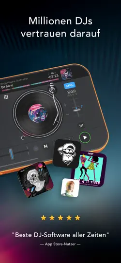 Screenshot von Djay - DJ App & AI Mixer auf dem iPhone 3