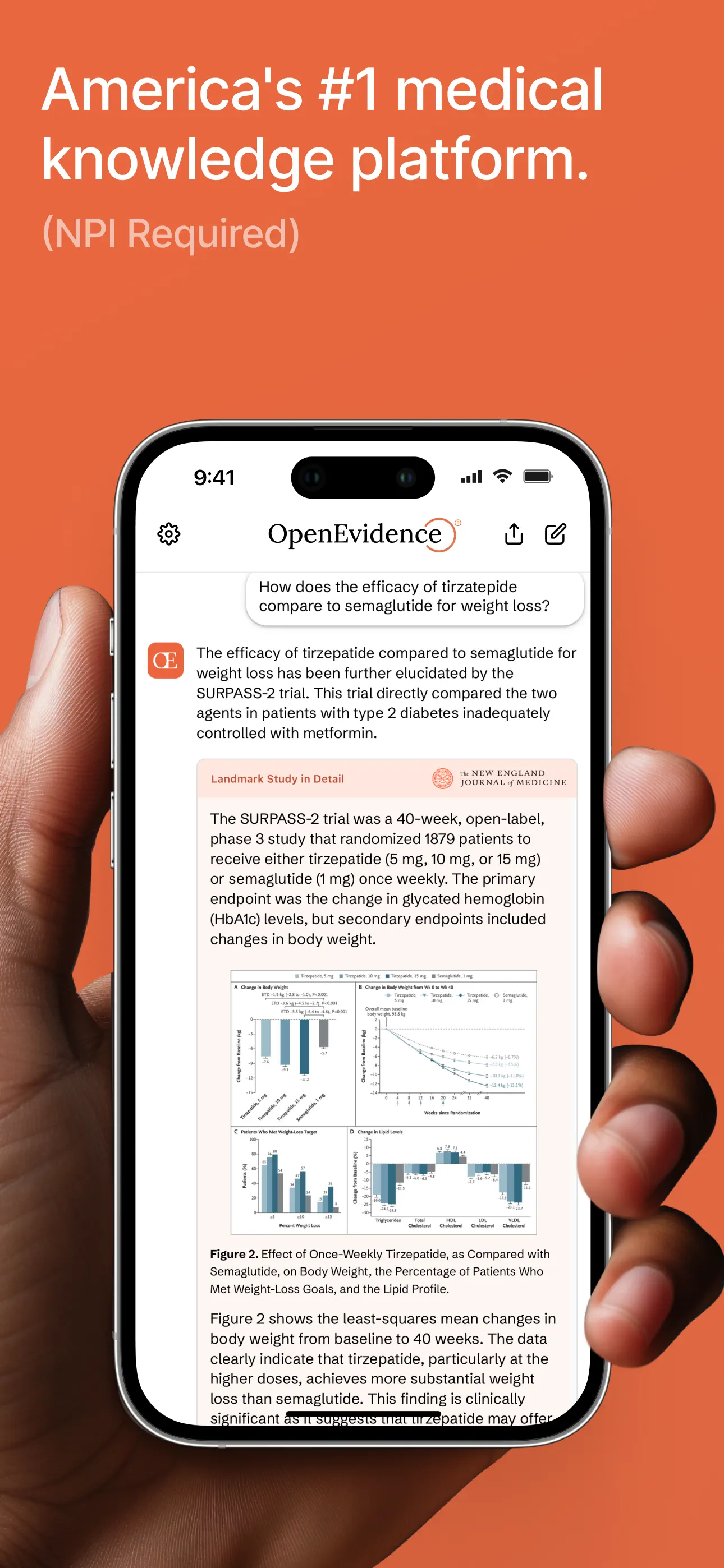 OpenEvidence screenshot 1