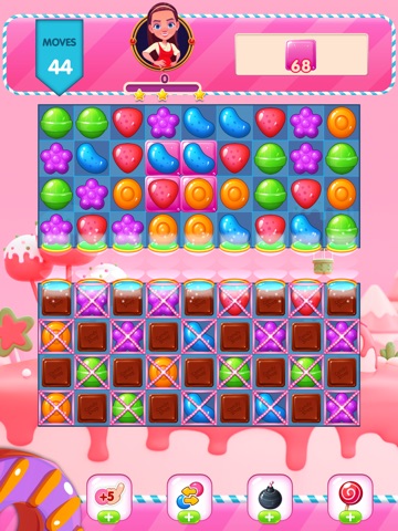 Candy Shop: Match 3 Games iPad screenshot